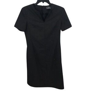 Tiffany & Co. Wardrobe Black‎ Sheath Dress Size 4 US | Minimalist Career Wear